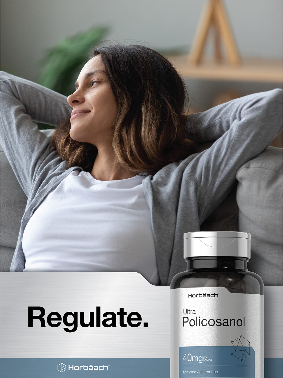 Horbäach Policosanol 40mg 200 capsules à côté d'autres compléments