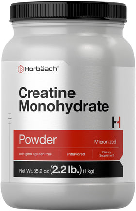 Horbäach Poudre de Créatine Monohydrate 1152g vue de face