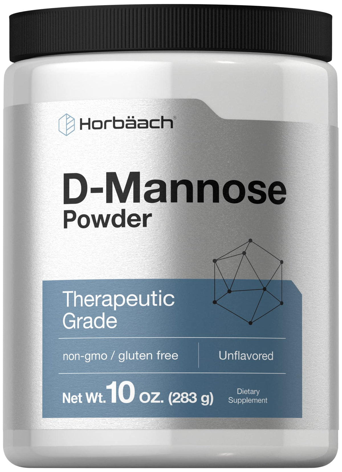 Horbäach Poudre de D-Mannose 10 Oz vue avant