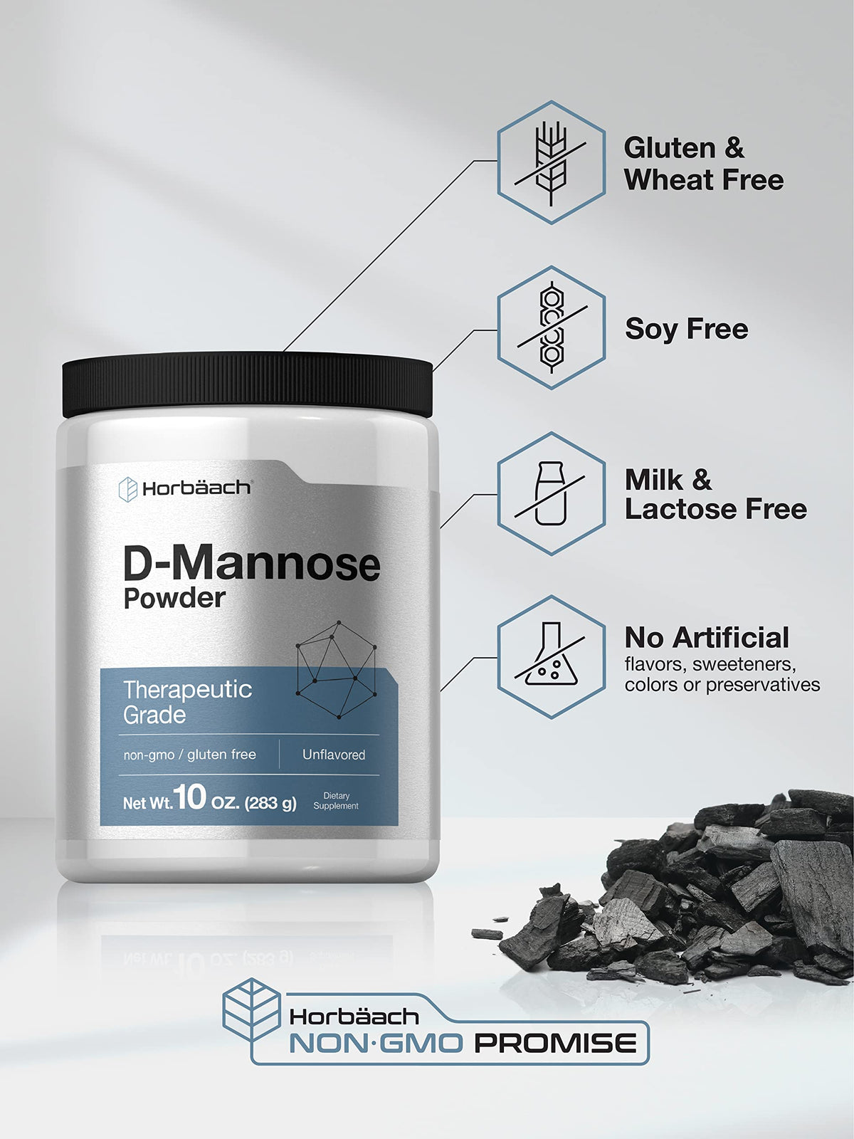 Horbäach Poudre de D-Mannose emballage