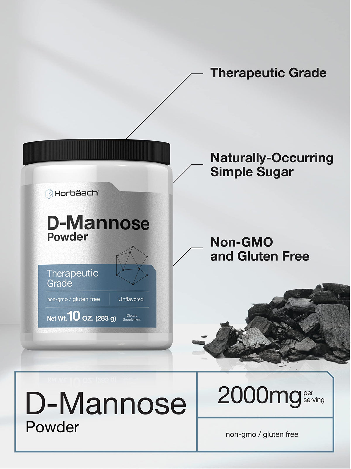 Horbäach Poudre de D-Mannose ingrédients