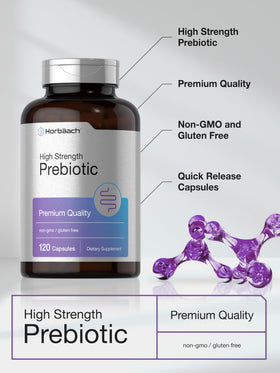Horbäach prébiotique 120 capsules côté