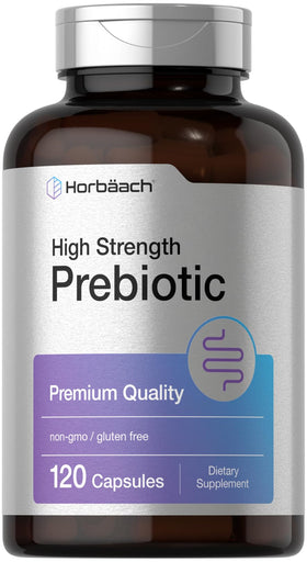 Horbäach prébiotique en poudre 120 capsules vue avant