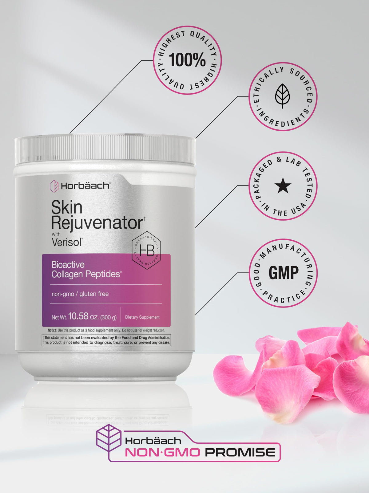 Horbäach Rajeunisseur de Peau 10,58 oz en gros plan