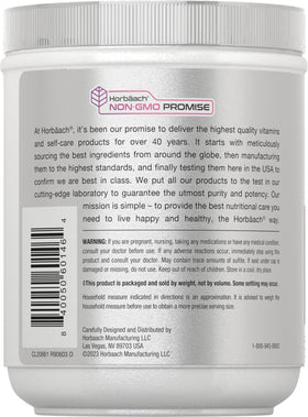Horbäach Rajeunisseur de Peau 10,58 oz étiquette avec ingrédients