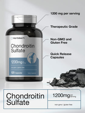 Horbäach sulfate de chondroïtine 1200mg capsules côté