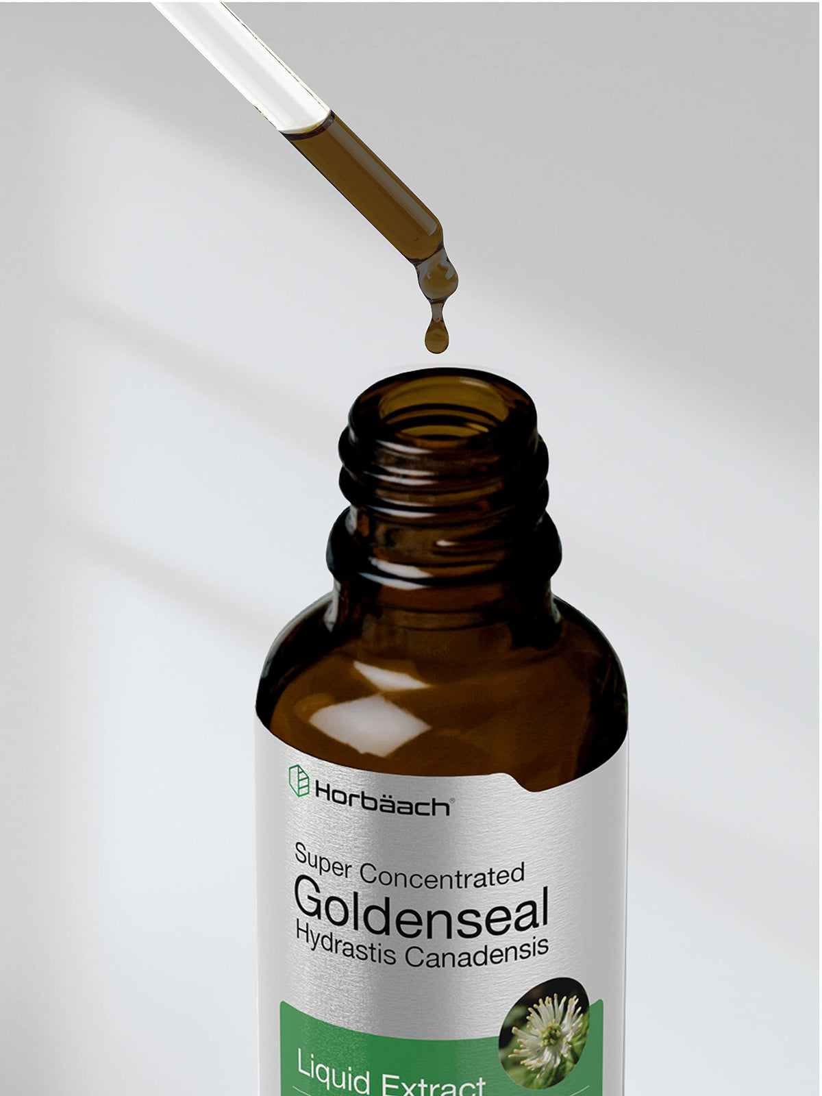 Horbäach Teinture de Racine de Goldenseal 30ml en usage