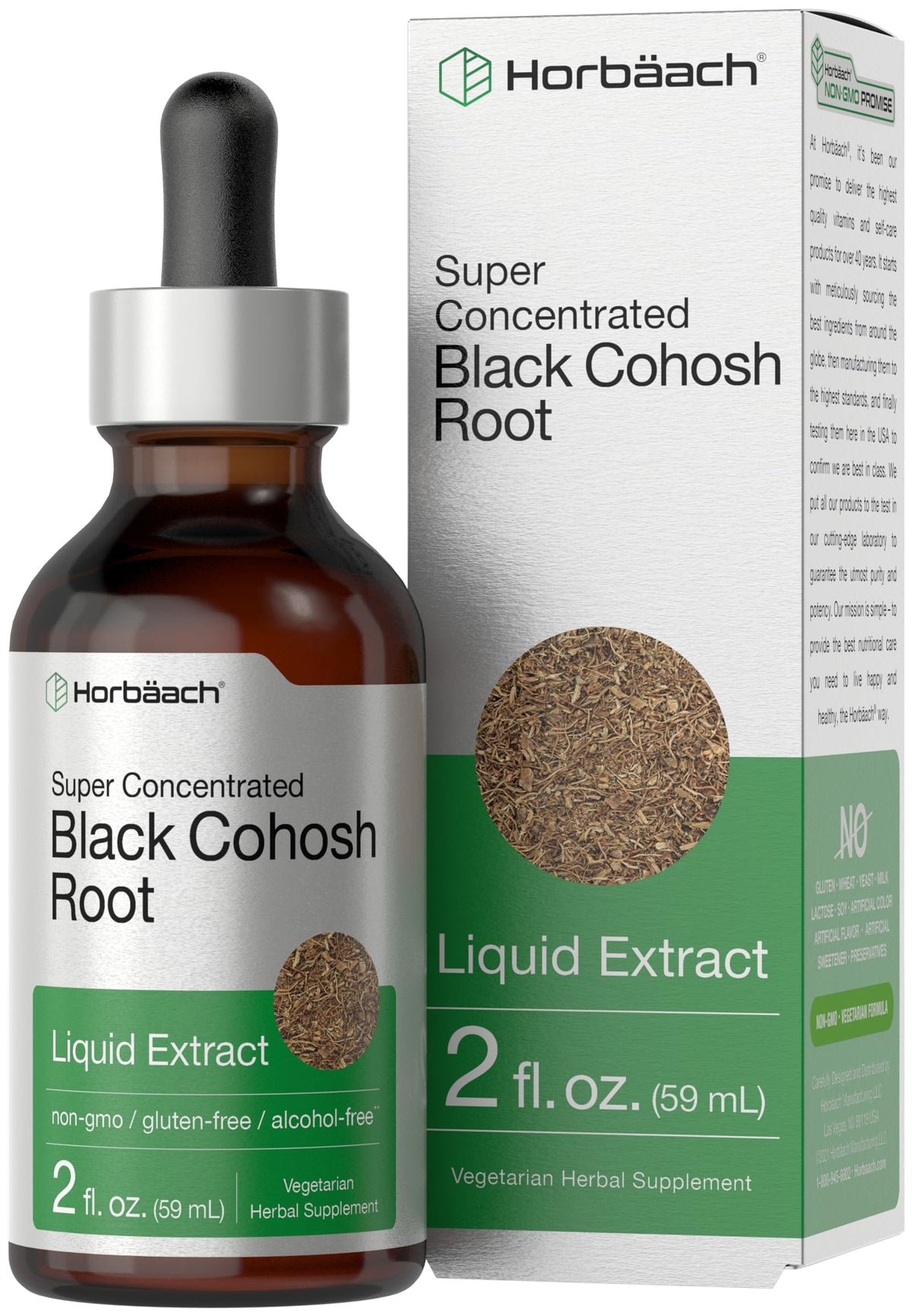 Horbäach Tincture Racine de Cimicifuga 59 ml vue avant