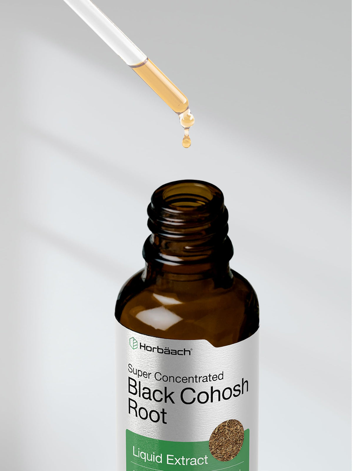 Horbäach Tincture Racine de Cimicifuga dans un environnement naturel