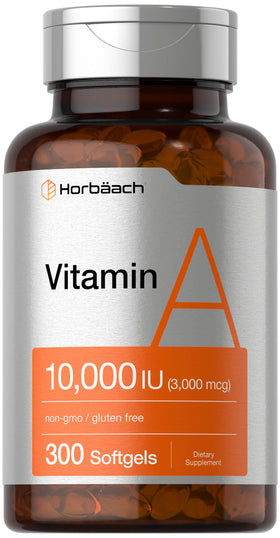 Horbäach Vitamine A 10 000 IU Gélules - emballage avant