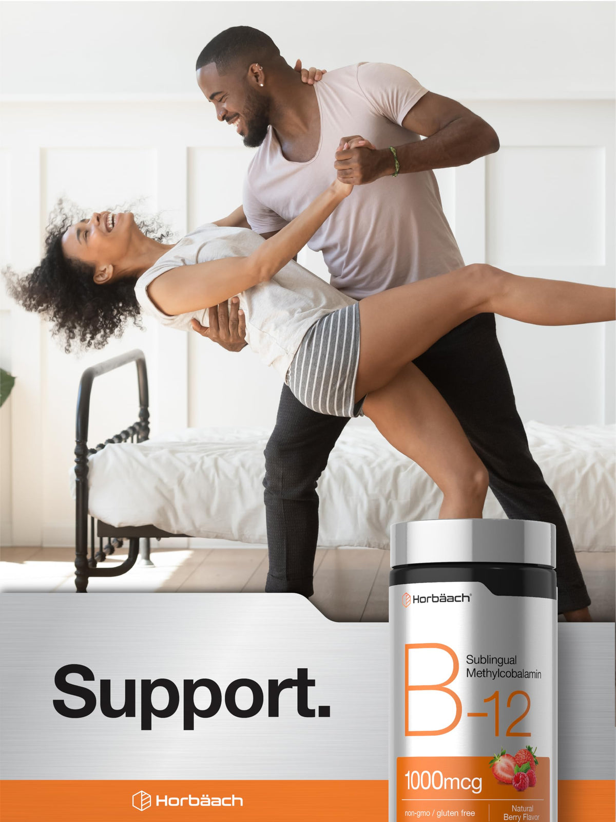 Horbäach Vitamine B12 1000 mcg Sublingual près d'autres compléments