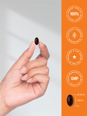 Horbäach Vitamine K2 MK7 100mcg flacon sur une table