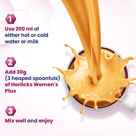 Horlicks Complément Alimentaire 400g avec une cuillère à mesurer