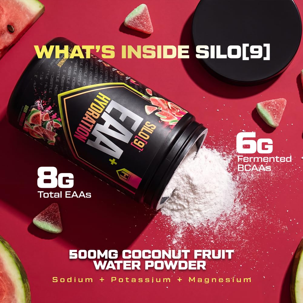 HOSSTILE SILO[9] avec fruits frais pour une boisson énergétique