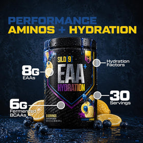 HOSSTILE SILO[9] Poudre EAA 490g - Ingrédients et information nutritionnelle