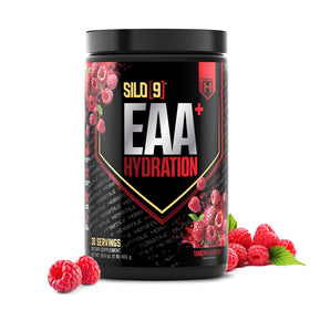 HOSSTILE SILO[9] Poudre EAA Hydratation Framboise vue avant