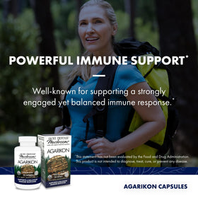 Host Defense Agarikon Capsules 120 unités - contenant ouvert