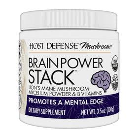 Host Defense BrainPower Stack 100g packaging front view