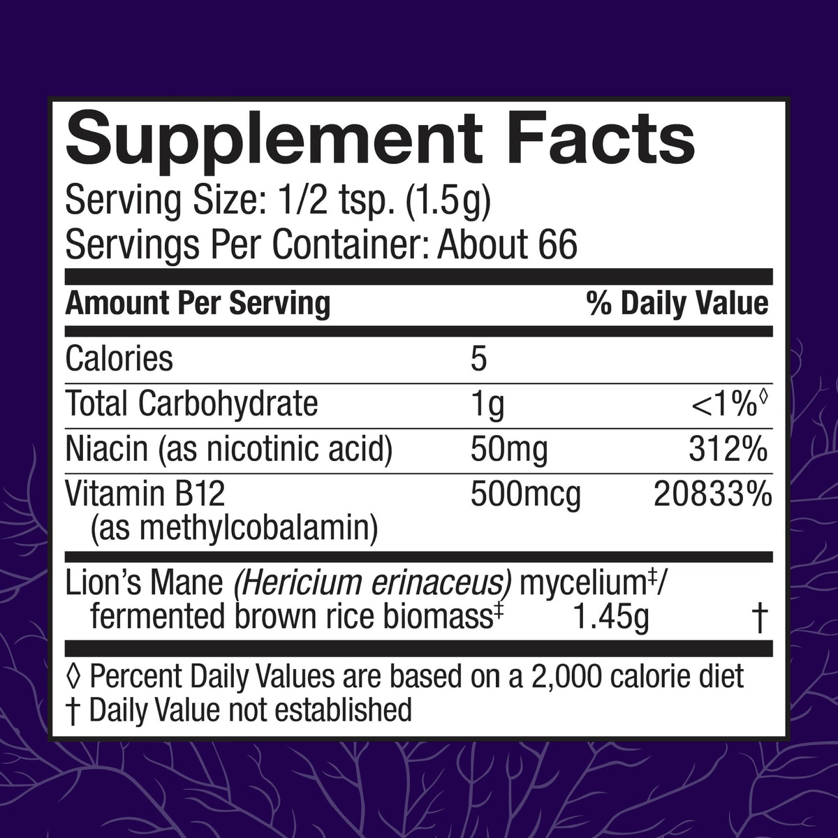 Host Defense BrainPower Stack 100g powder scoop