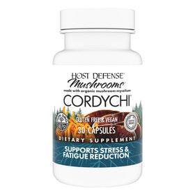Host Defense CordyChi Capsules boîte de 30 capsules vue de face
