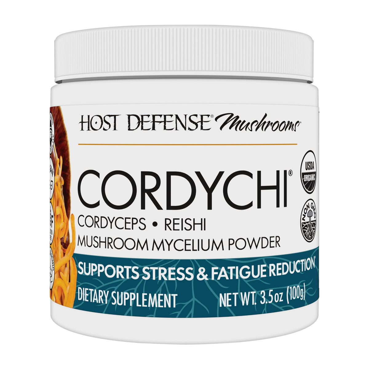 Host Defense CordyChi Poudre 100g vue de face