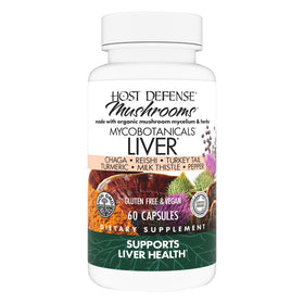 Host Defense Maitake 60 capsules, vue avant de l'emballage