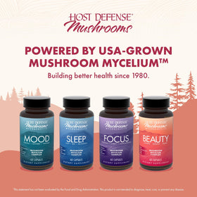 Host Defense MycoBenefits Beauté présentation des capsules
