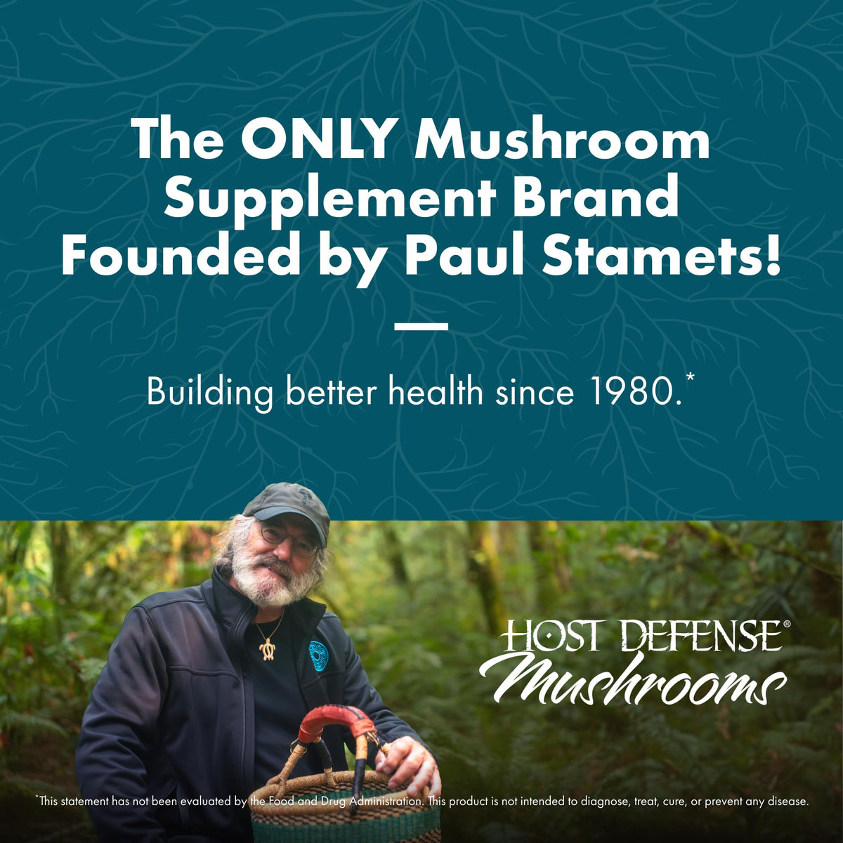 Host Defense MycoBotanicals Stress Decompress 60 Capsules packaging