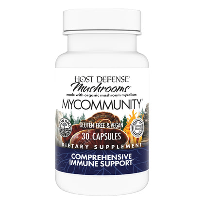 Host Defense MyCommunity Capsules 30 Capsules vue avant