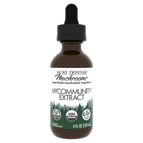 Host Defense MyCommunity Extrait 4 fl oz bouteille vue de face