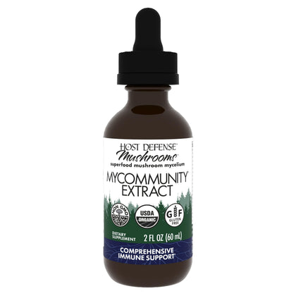 Host Defense MyCommunity Extrait 60 ml flacon avant