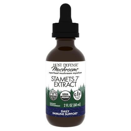 Host Defense Stamets 7 Extrait 60 ml vue de face