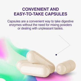 Houston Enzymes Zyme 90 capsules avec étiquette claire