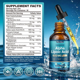 Hovika Acide Lipoïque Liposomal à côté d'autres compléments alimentaires