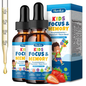 Hovika Compléments Alimentaires Enfants 2 Flacons Fraise vue de face