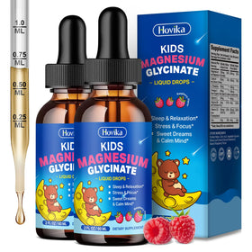 Hovika Gouttes de Magnésium pour Enfants 299g flacon avant