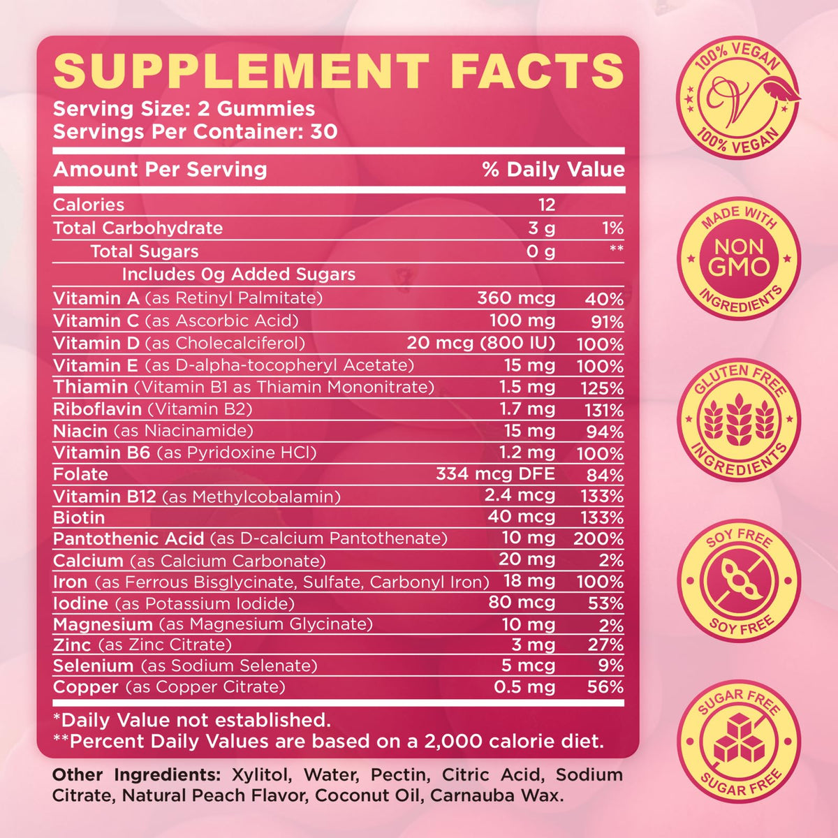 Hovika Gummies de Fer pour Femmes en situation de consommation