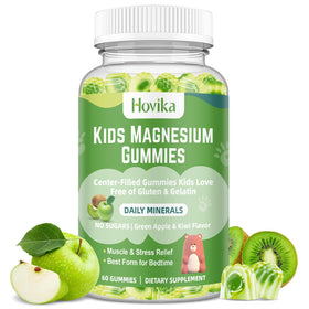 Hovika Gummies de Magnésium Glycinate pour Enfants emballage avant
