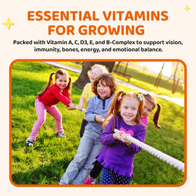 Hovika Gummies de Magnésium pour Enfants, pot avec couvercle
