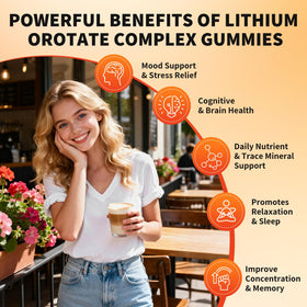 Hovika Gummies Lithium Orotate 5mg, ingrédients et informations nutritionnelles