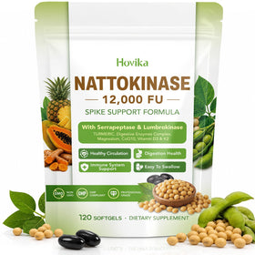 Hovika Nattokinase 120 gélules vue de face