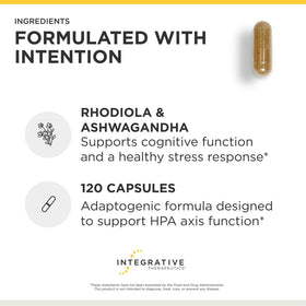 HPA Adapt Complément Alimentaire 120 Capsules avec une cuillère dosette