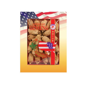 Hsu's Ginseng Américain Wisconsin racines entières 200g vue avant