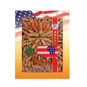 Hsu's Ginseng Wisconsin Racines 8 oz boîte vue de face