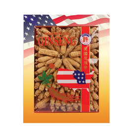 Hsu's Racines de Ginseng Américain Wisconsin 8 oz boîte vue avant