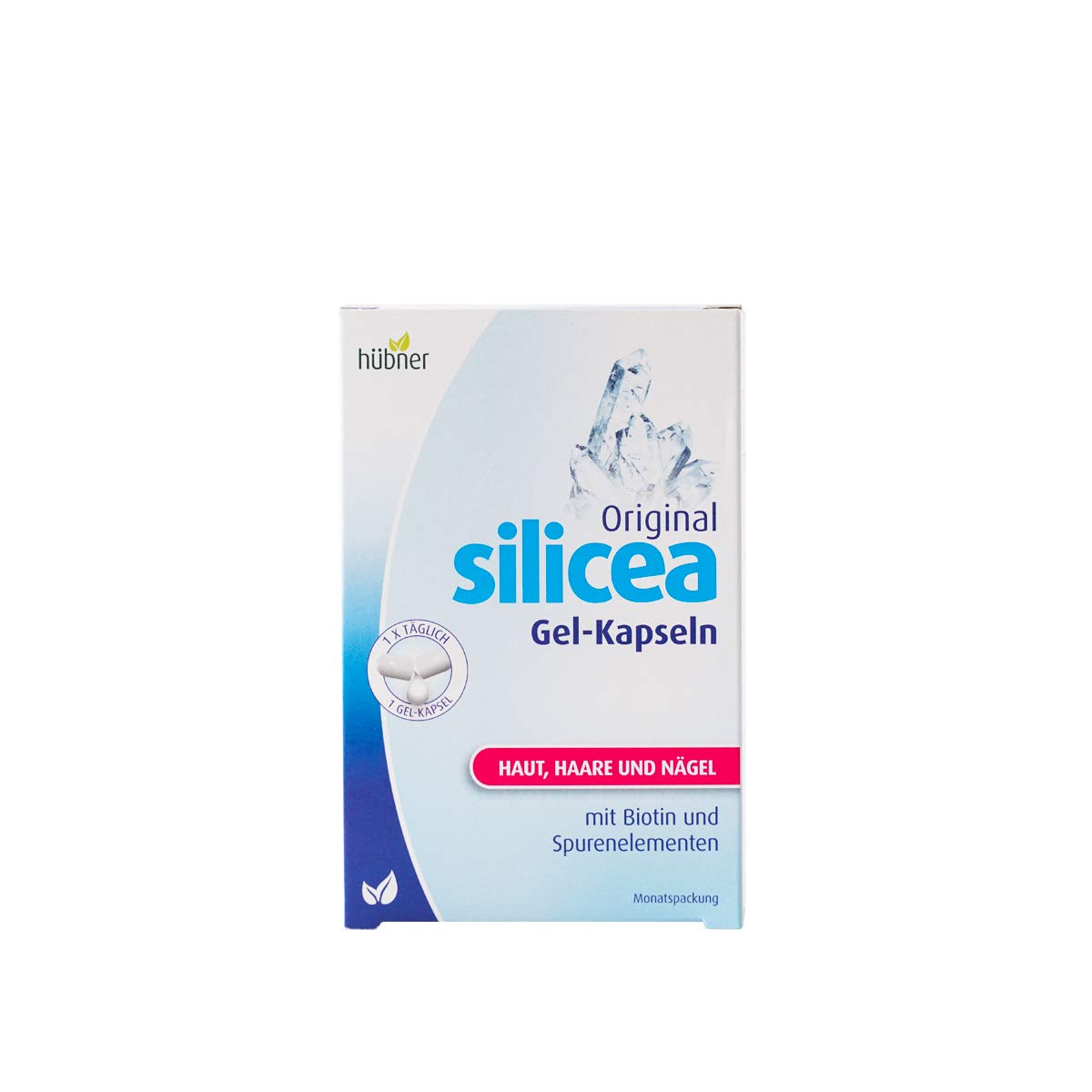 hübner Silicea Complément Alimentaire Silicium 30 Capsules vue de face