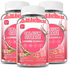 Hudetex Gummies de Calcium Citrate 1200 mg paquet avant