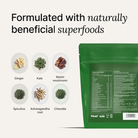 Huel Daily Greens 272g illustration des ingrédients