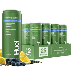 Huel Daily Greens boisson prête à boire vue de face