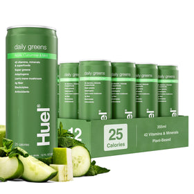 Huel Daily Greens Boisson Prête à Boire vue de face